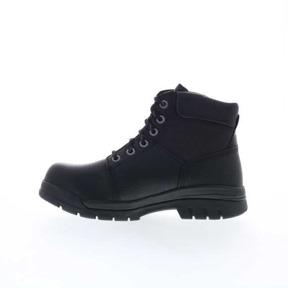 Wolverine Mens Marquette 6" Steel Toe EH Slip Resistant Black Boots (NWT) - Picture 5 of 7